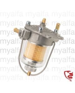 FUEL FILTER ASSAMBLY KING GLASS WITH PRESSURE ADJUSTER SCREW