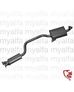 GTA FRONT / MIDDLE EXHAUST SECTION, 53MM INNER DIAMETER