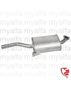 MIDDLE EXHAUST SECTION GIULIA/ GT BERTONE/BERLINA HANGING PEDALS