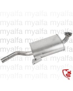 Hauptschalldämpfer Spider hängende Pedalen / ohne KAT