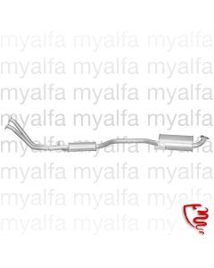 Vor- und Hauptschalldämpfer Spider Bj.1990-93 ohne KAT