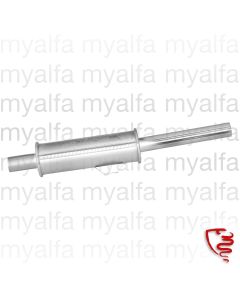 Endschalldämpfer - 750/101     Berlina, Sprint bis #6600,   Spider bis #4255