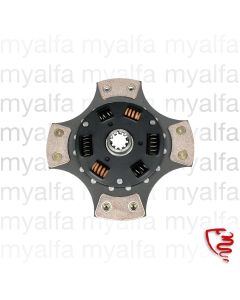 RACING SINTER METAL CLUTCH    DISK WITH TORSION SPRINGS     215 mm