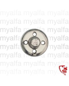 HUBCAP SERIES 2 EMBOSSED BADGE "POLISHED"  