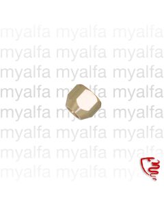 Radmutter Messing 22mm offen  Rechtsgewinde, Kegelbund      