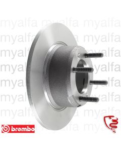 Bremsscheibe Erstausrüsterqualität (Brembo) 1300/1600 Bj.1967-85 vorne, Durchmesser 267mm