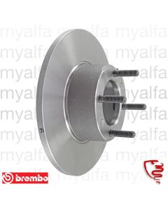 FRONT BRAKE DISC ORIGINAL EQUIPMENT QUALITY (BREMBO) 1750/2000, 1600 1986-93, DIAMETER 272mm