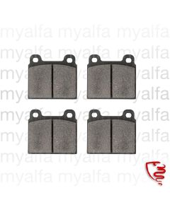 BRAKE PADS 1300-2000 REAR