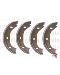 SET BRAKE SHOES 4 PIECES