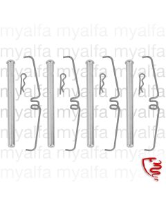 Befestigungssatz Bremsbeläge vorne Girling 101/106