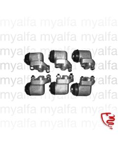 WHEEL BRAKE CYLINDER SET 101  FRONT w. 3 BRAKESHOES         