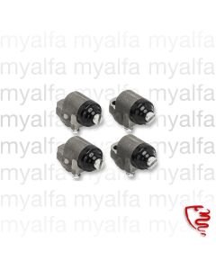 SET WHEEL BRAKE CYLINDERS     (4pc) FRONT 1900/102 2000     