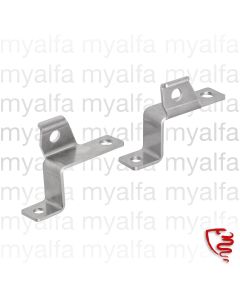 Satz (2) Halter Bremsleitung vorne 