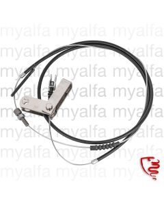 Handbremsseil hinten rechts lang - 750 Spider kurzer Radstand, 750/101 Sprint, Berlina