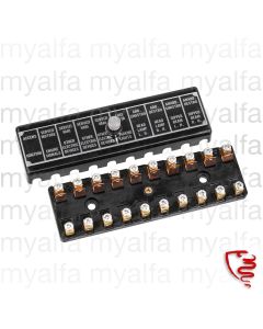 FUSE BOX - 10 FUSES, SCREW CONNECTIONS