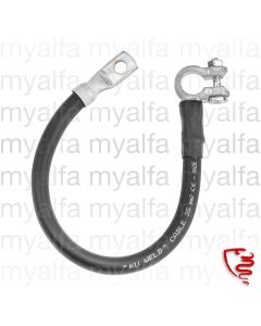 GROUND STRAP WITH TERMINAL CLAMP 