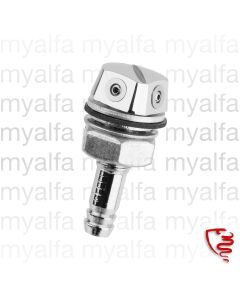 SPRAY NOZZLE 2 JETS GIULIA / GT BERTONEBRASS, CHROME PLATED, VERY HIGH QUALITY