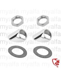 Tätning torkararm      Sats kromad      