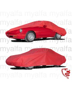 CAR COVER ECOLINE SPIDER 105/115 AND GT BERTONE, RED