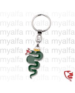 Schlüsselanhänger Schlange    grün                          