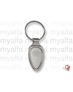 Schlüsselanhänger Chromstahl  Scudetto/Biscione             