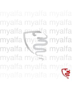 Dekal "myalfa" silber, 12 5 cm                          