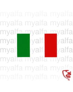 Dekal Italiensk flagga 120 mm                                