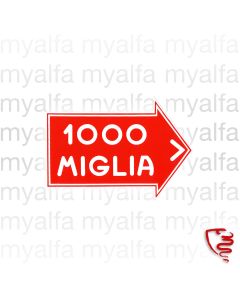 Mille Miglia Dekal stor                        