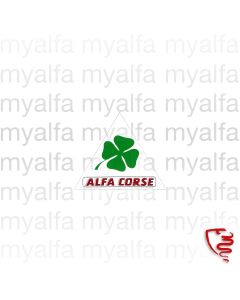 Dekal Alfa Corse Trekant med klöverblad                 