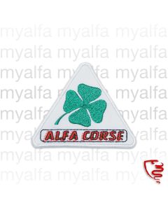 Aufnäher "Alfa Corse" 80x80x80 mm