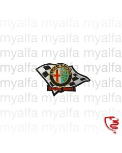 Aufnäher "Alfa Romeo Racing Sport" 105x65mm 
