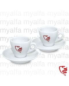 Espresso kopp "myalfagroup" duo