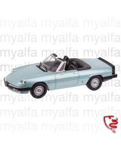 ALFA ROMEO SPIDER 1983-86 AZZURO CELESTE 1:18, LIMITED EDITION