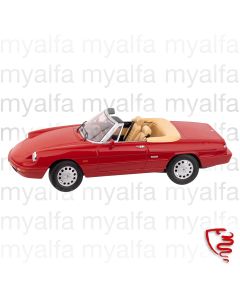 ALFA ROMEO SPIDER 1990-93 RED 1:18, LIMITED EDITION