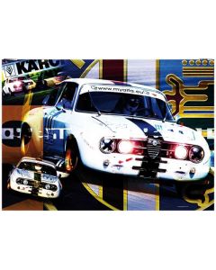 POSTER BERTONE GTAM 70x100 CM                               