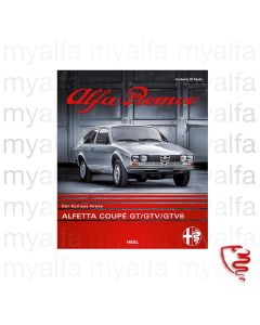 BOOK "ALFA ROMEO ALFETTA COUPÉ GT/GTV" UMBERTO DI PAOLO, 256 PAGES, GERMAN LANGUAGE