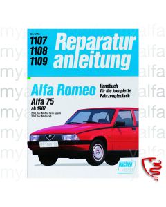 REPAIR INSTRUCTIONS ALFA ROMEO 75 -GERMAN LANGUAGE-