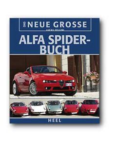 Das Grosse Alfa Spider Bok, delvis färgbilder, 218 Sidor