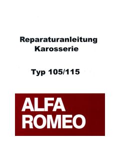Reparaturanleitung Karosserie SPIDER, 144 PAGES GERMAN LANGUAGE