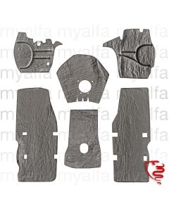 Satz Dämmmatten               GT Bertone 1750 2.Serie       hängende Pedale